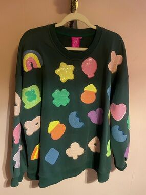 Queen of Sparkles Lucky Charms sweatshirt